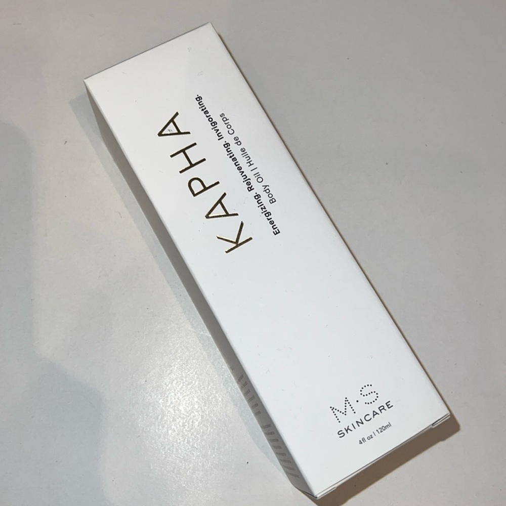 NEW M.S Skincare Kapha Body Oil Full Size